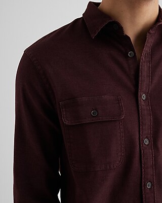 Relaxed Double Pocket Denim Shirt