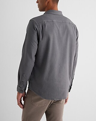 Relaxed Double Pocket Denim Shirt