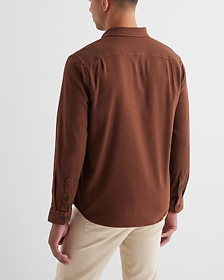 Relaxed Double Pocket Denim Shirt