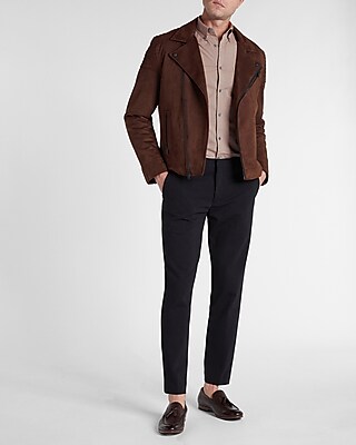 Slim Solid Stretch Cotton Shirt