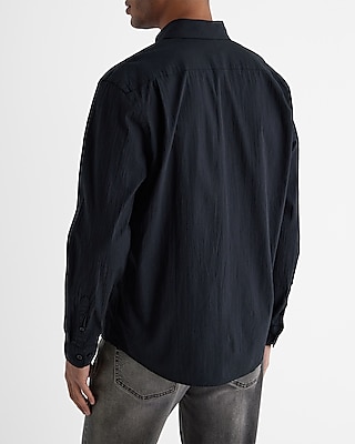 Stretch Cotton Poplin Shirt