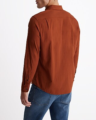 Stretch Cotton Poplin Shirt
