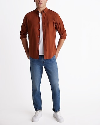 Stretch Cotton Poplin Shirt