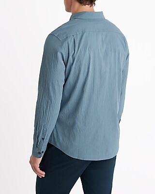 Stretch Cotton Poplin Shirt