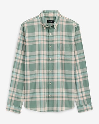 Plaid Cotton Soft Wash Shirt