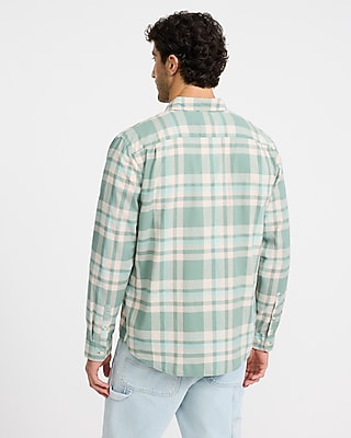 Plaid Cotton Soft Wash Shirt