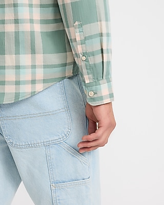 Plaid Cotton Soft Wash Shirt