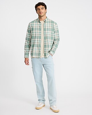 Plaid Cotton Soft Wash Shirt