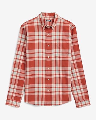 Plaid Cotton Soft Wash Shirt