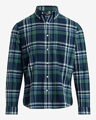 Plaid Cotton Soft Wash Shirt