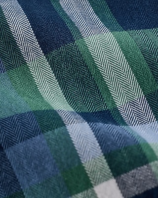 Plaid Cotton Soft Wash Shirt