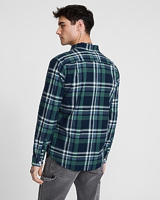 Plaid Cotton Soft Wash Shirt