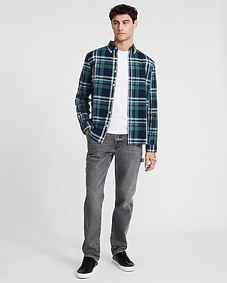 Plaid Cotton Soft Wash Shirt