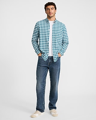 Plaid Cotton Soft Wash Shirt