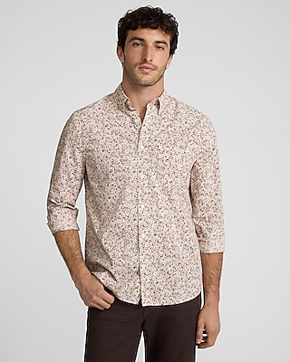 Mini Floral Cotton Soft Wash Shirt