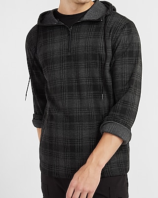 express flannel hoodie