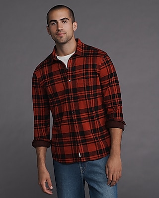 Plaid Sweater Flannel