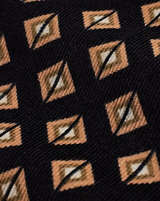 Geo Print Stretch Corduroy Shirt