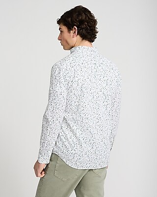 Mini Floral Cotton Soft Wash Shirt