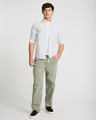 Mini Floral Cotton Soft Wash Shirt