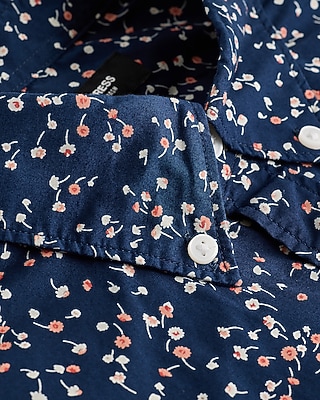Mini Floral Cotton Soft Wash Shirt