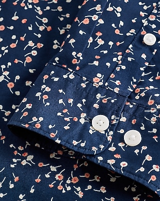 Mini Floral Cotton Soft Wash Shirt