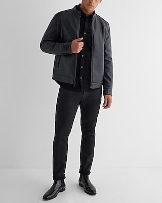 Solid Stretch Corduroy Shirt