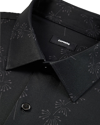 Slim Stem Floral Stretch 1MX Dress Shirt