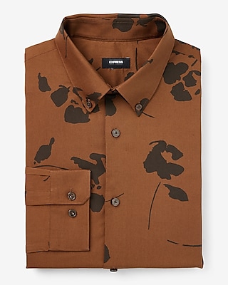 Express mens floral dress shirts sales
