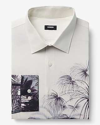 Slim Tropical Stretch 1MX Dress Shirt