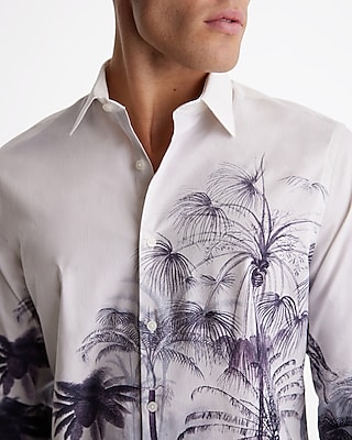 Slim Tropical Stretch 1MX Dress Shirt