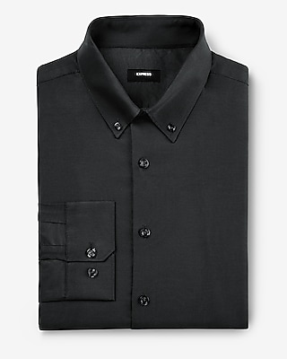 Classic Solid Stretch Pinpoint Oxford 1MX Dress Shirt
