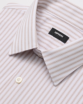 Slim Striped Stretch Modern Tech 1MX Dress Shirt