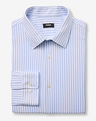 Slim Striped Stretch Modern Tech 1MX Dress Shirt