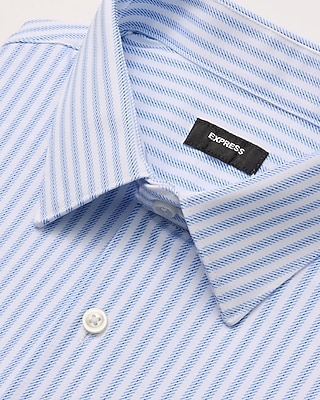 Slim Striped Stretch Modern Tech 1MX Dress Shirt