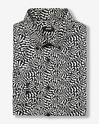 Classic Abstract Vine Stretch 1MX Dress Shirt