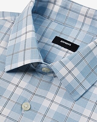 Classic Plaid Stretch 1MX Dress Shirt - image 2