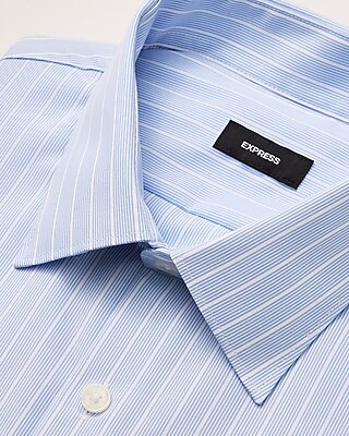 Slim Multi Striped Long Sleeve Non-Iron Dress Shirt