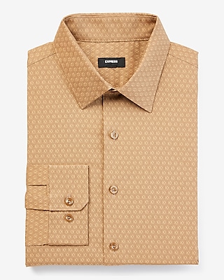 Extra Slim X Print Stretch 1MX Dress Shirt