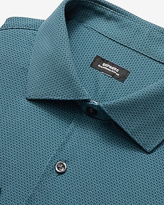 Slim Striped Spread Collar 1MX Dress Shirt - thumbnail 8