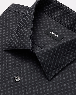 Slim Textured Mini Dot 1MX Dress Shirt