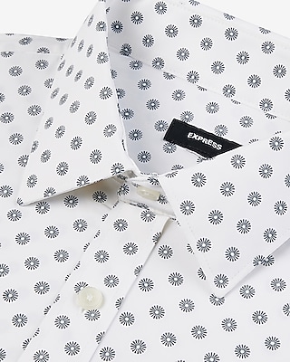 Extra Slim Geo Wrinkle-Resistant Everyday Performance Dress Shirt - thumbnail 7