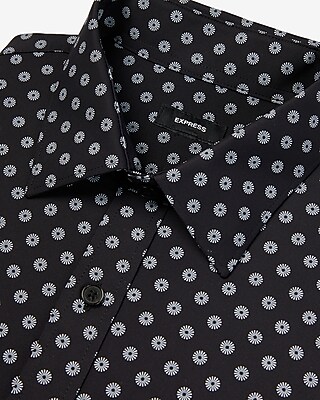 Extra Slim Geo Wrinkle-Resistant Everyday Performance Dress Shirt - thumbnail 4
