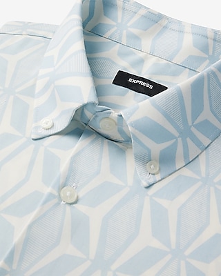 Classic Diamond Geo Stretch 1MX Dress Shirt