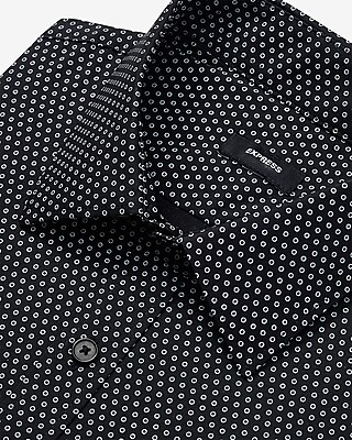 Slim Mini Dot Wrinkle-Resistant Everyday Performance Dress Shirt