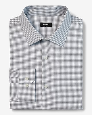 Classic Grid Stretch 1MX Dress Shirt