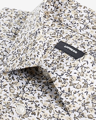 Extra Slim Floral Stretch 1MX Dress Shirt