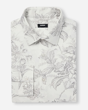 express white dress shirt Men's Slim Dot Print Wrinkle-Resistant Everyday Performance in Medium this dress shirt has your back during long days at the office or nights out on the town Shirting with Express - Stay