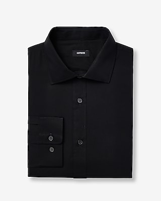 Modern Slim Spread Collar Stretch Cotton 1MX Dress Shirt