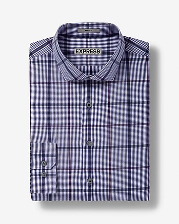 Sale Sale Dress Shirts: In-Store, Purple | EXPRESS